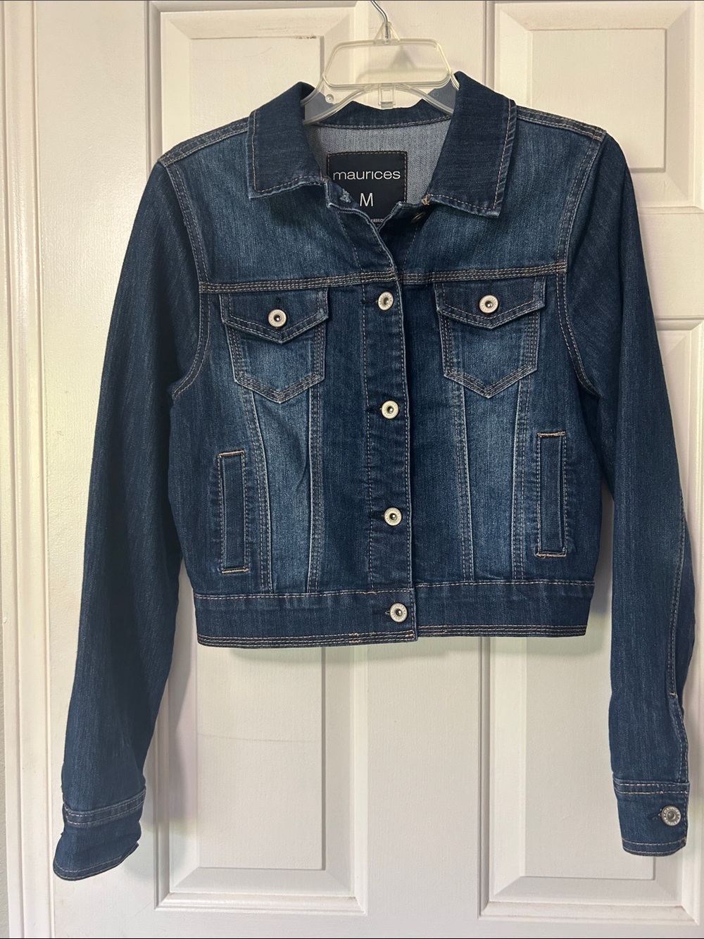 Maurice’s Women’s Denim Jean Jacket Size Medium